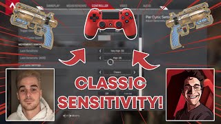 Classic response curved is INSANE Daltoosh and Verhulst settings Apex Legends Season 11 [upl. by Juanita629]