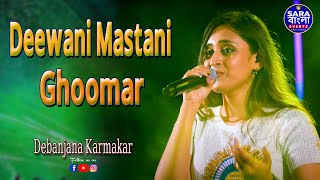 Deewani Mastani X Ghoomar  Live Cover By Debanjana Karmakar [upl. by Gnaht]