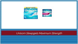 Unisom Sleepgels Maximum Strength  Daring Reviews [upl. by Noerb]