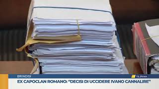 Lex capo clan Romano “decisi di uccidere Ivano Cannalire” [upl. by Elenaj326]