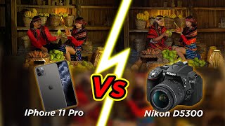 Comparing an iPhone vs DSLR Camera with same Setup [upl. by Ahcsrop574]