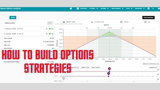 How to use OPSTRA strategy builder Read PAYOFF Graph for Options Strategies [upl. by Aley]