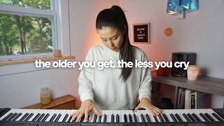 LANY  the older you get the less you cry piano cover [upl. by Alage]