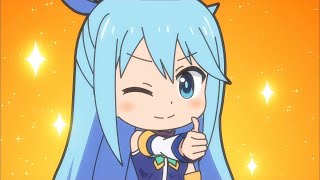 Aquas Blessing  Konosuba Scenes  Isekai Quartet Episode 3 Dubbed [upl. by Shoshanna]