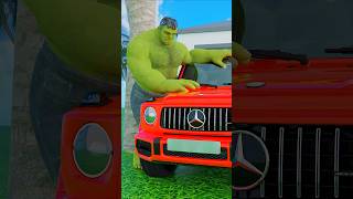 GTA V HULK GOT NEW MERCEDESBENZ CAR shorts  Maheshwar Gamerz [upl. by Acceb318]