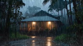 Rain Sounds For Sleeping  99 Instantly Fall Asleep With Rain Sound outside the window At Night [upl. by Whitson703]