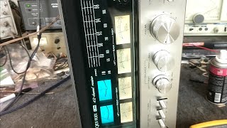 Servicing a 1978 Sansui QRX9001 Quadraphonic receiver part 33 FINAL [upl. by Petulia62]