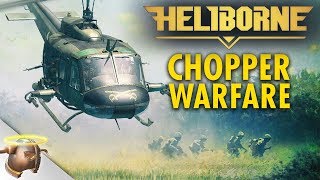 HELIBORNE Helicopter arcade combat with realistic flight physics  RangerDave [upl. by Cocks]