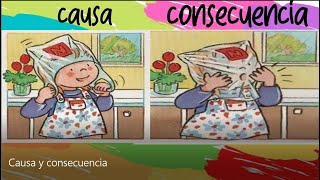 Causa y consecuencia para niños [upl. by Ahsil]