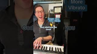 Vibrato or Straight Tone Voice Teacher Sings Pink Pony Club  Chappell Roan [upl. by Fishbein539]