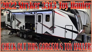 2022 Stryker 3313 Toy Hauler Trailer by Cruiser RVs  Couchs RV Nation a RV Wholesalers  RV Review [upl. by Neelyad]