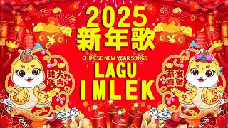 2025新年歌 💖 Lagu Imlek 2025【最好听的新年歌曲 2025】2025经典新年歌系列 🎶 南方群星大拜年2025🧨Chinese New Year Song 2025 [upl. by Aixela141]