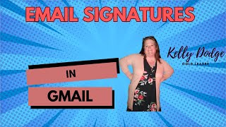 How to add an email signature in Gmail [upl. by Murielle732]