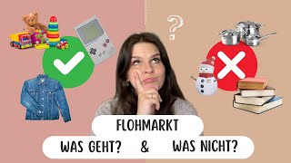 Flohmarkt Tipps für Anfänger  Was braucht man und wie verkauft man viel und gut  Ausmisten [upl. by Bo939]