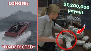 July 2024 CAYO PERICO Heist  Longfin Boat Approach  GTA Online Solo Stealth Elite Challenge [upl. by Ahsinnod]