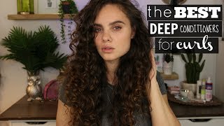 The BEST Hair Masks for Curly Hair [upl. by Nnayrrehs]