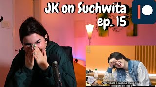 Jung Kook on ‘Suchwita’ Ep 15  Noraebang Clip  REACTION first time watching Suchwita and OMG [upl. by Enyr399]