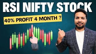 RSI Indicator Nifty Stock Swing Trading Strategy [upl. by Shere]