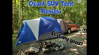 Ozark Trail SUV Tent Review [upl. by Erek965]