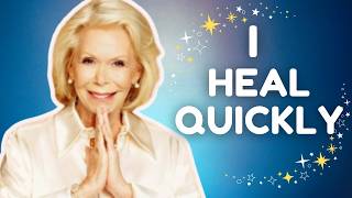 Louise Hay guided meditation for self healing and positive affirmations [upl. by Eicram910]