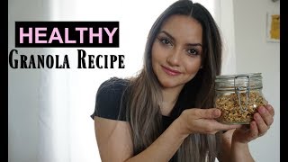 THE BEST HEALTHY GRANOLA RECIPE [upl. by Rafaelof243]