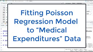 98 Poisson Regression in R Fitting a Model To Count Data in R [upl. by Alboran]