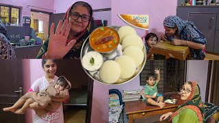 Most demanded video full idli sambar recipe😋  snappygirls therott vlog vlogger familyvlog [upl. by Oizirbaf]