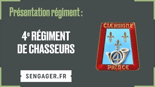 Présentation du 4ème Régiment de chasseurs [upl. by Ger]