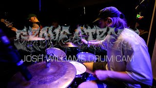 GROVE STREET  4K  JOSH WILLIAMS DRUM CAM  FULL SET  JOSHFEST  FACEBAR READING  021223 [upl. by Mathre20]