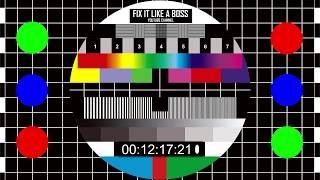 🔝 4K Test pattern UHD 2160p  30 min Test Card Calibration Video TV test video 4k [upl. by Rutherfurd]