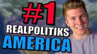 Realpolitiks USA 2020 Gameplay Let’s Play Realpolitiks as America  Grand Strategy Game  Part 1 [upl. by Ahseket855]