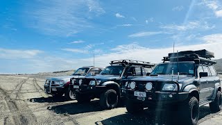 ඔක්ලන්ඩ් කිට්ටුව beach camping කරන්න  Karioitahi Beach  slionz  New Zealand  4wd camping [upl. by Arted]