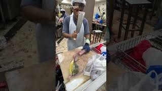 Mahi Mahi fishcutting tamil gulf fisherman [upl. by Vyky]