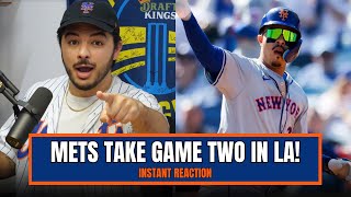 Mets Win Game Two of the NLCS  Instant Reaction [upl. by Ticon]