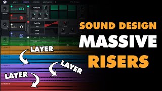 How To Sound Design Massive Risers using Vital [upl. by Modeste4]