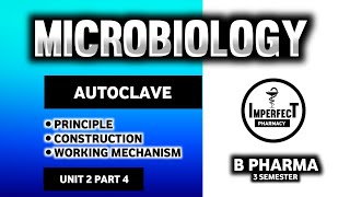 Autoclave  Moist Heat Sterilization  Pasteurization  Microbiology  B Pharm 3rd Semester [upl. by Ecertak]