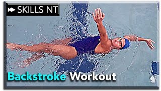 Backstroke workout 5 improve your swimming technique [upl. by Eetsim]