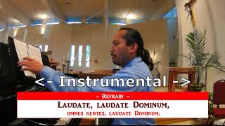 Laudate Laudate Dominum INSTRUMENTALLYRICS by Christopher Walker [upl. by Aviv]