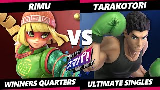 Sumapa 151  Rimu Min Min Vs Tarakotori Little Mac Smash Ultimate  SSBU [upl. by Anuahsar]