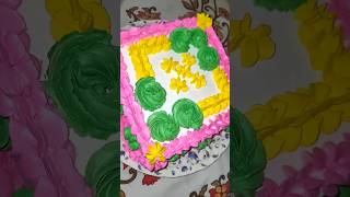 Birthday Cake 🎂 cake shorts cakedecorating [upl. by Worlock]