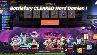 Maplestory M 楓之谷M  Battlefury Finally CLEARED Hard Damien [upl. by Otnas]