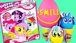 GIANT Blind Bag My Little Pony Games  Toys Play Doh Surprise Eggs Zelfs Huevos Juguete Sorpresa [upl. by Noskcire]