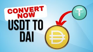 How to convert Tether USDT to DAI [upl. by Anehsat]