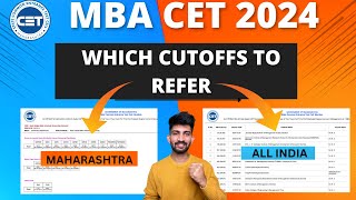 MBA CET 2024 Important Cutoffs for Admission  MBA CET which Cutoffs to Refer for Admission 2024 [upl. by Schaab940]