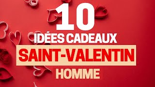 10 Idées Cadeaux SaintValentin Homme 2024 [upl. by Enetsuj677]