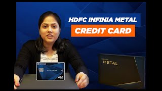 HDFC Bank Infinia Metal Credit card Unboxing [upl. by Dar]