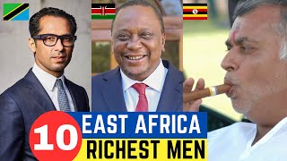 Top 10 Richest Men in East Africa  Kenya vs Tanzania vs Uganda [upl. by Aryn]