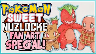 Pokémon Sweet Nuzlocke  Fan Art Special [upl. by Assecnirp505]