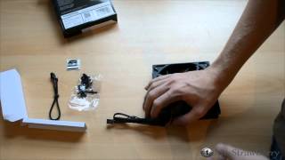 Noiseblocker BlackSilent Pro PL1 Fan  120mm Unboxing and Noise Test [upl. by Nosmirc]