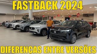 Fiat Fastback 2024  Diferença entre todas as versões [upl. by Dimitris]